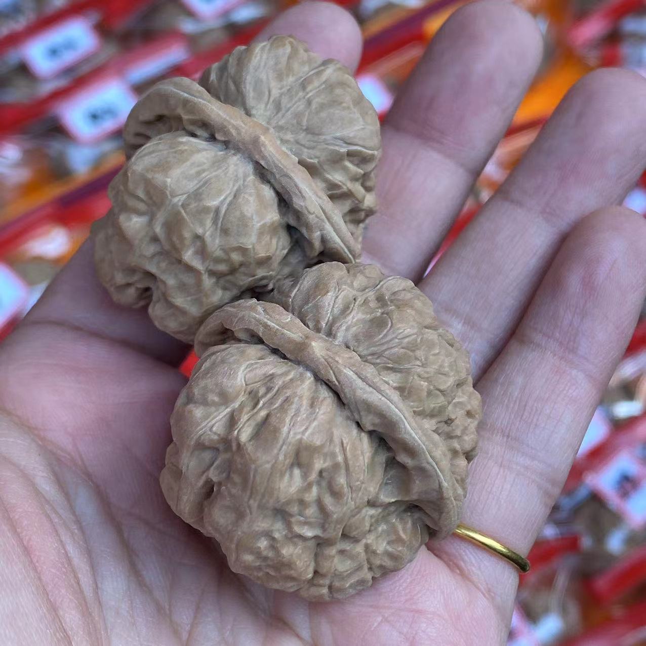 （曹国舅）蛤蟆头核桃 尺寸38-39左右