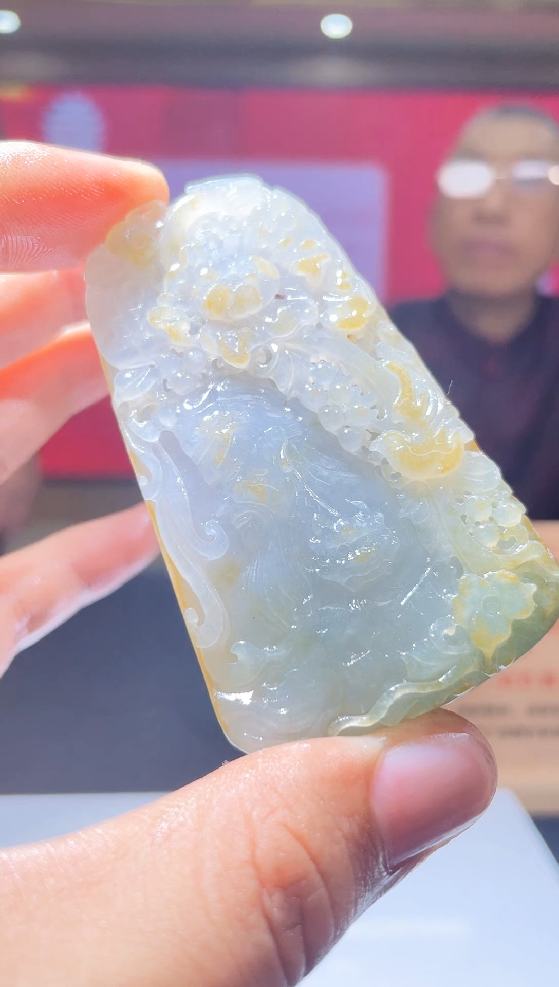 【闪购商品】定制翡翠未镶嵌53-毛货挂件需要抛光