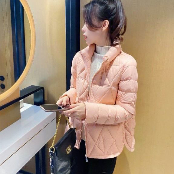 2023冬季新款韩版轻薄修身小个子保暖棉服外套女秋冬时尚潮百搭