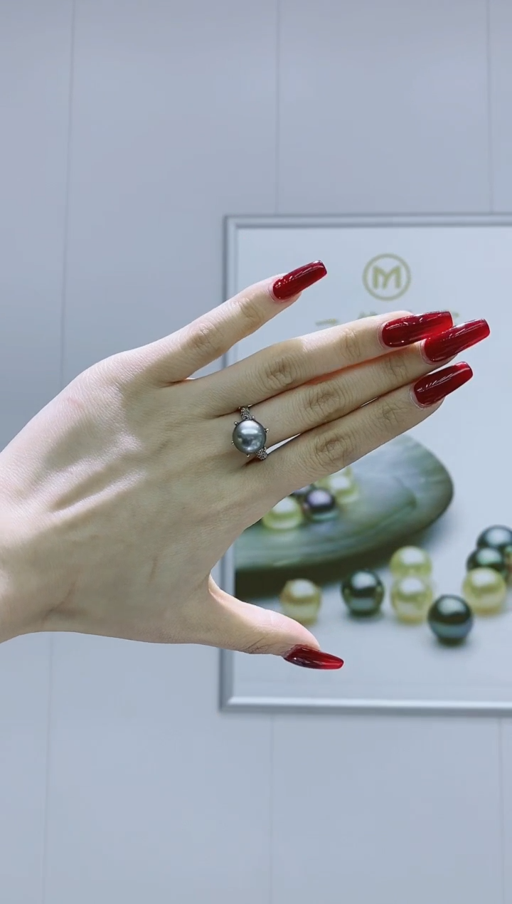 【闪购商品】海水珍珠戒指未镶嵌YMJZ0017