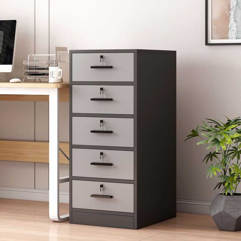 文件柜办公室带锁床头抽屉柜桌下收纳柜可移动储物多功能简约矮柜