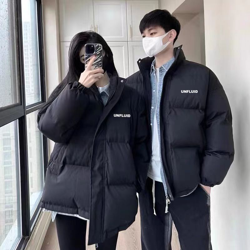 波司豋防风防水棉衣秋冬季外套潮牌加厚男女生棉袄宽松休闲立领面