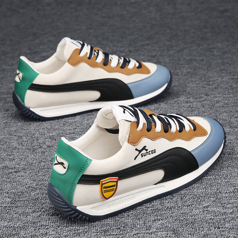 2023新款运动鞋男春秋季新款时尚休闲板鞋百搭潮鞋阿甘