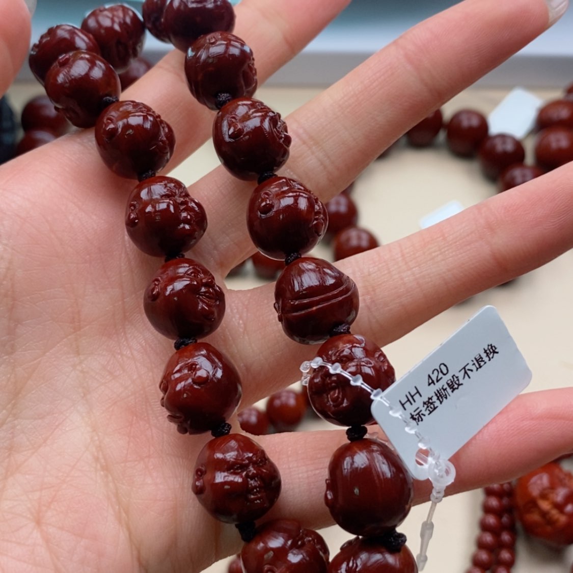 【闪购商品】橄榄核吊坠必****8