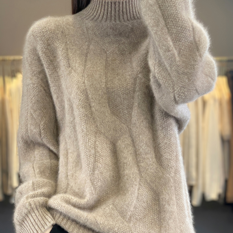 2023秋冬ty新款羊绒衫女