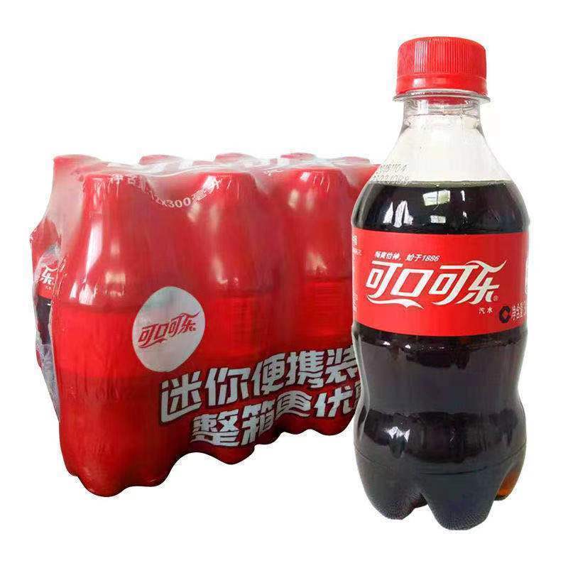 300ml*6瓶经典美味乐迷你小瓶装碳酸饮料肥宅快乐水汽水可整即饮