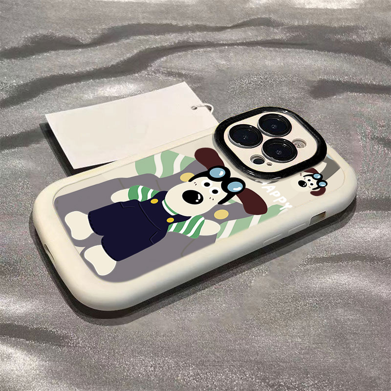可爱掌柜狗苹果14promax手机壳iphone15全包13pro硅胶12pro软壳11