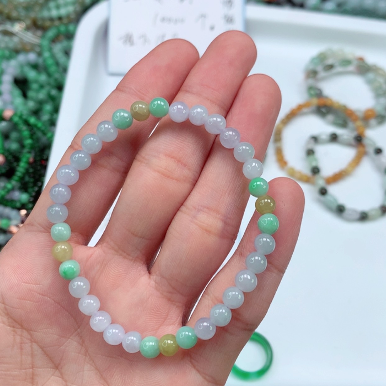 【闪购商品】翡翠手链未镶嵌