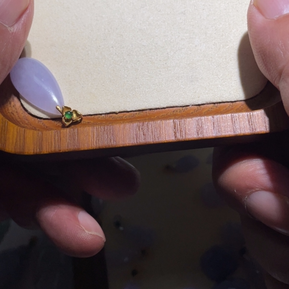 【闪购商品】翡翠颈饰18K金镶嵌