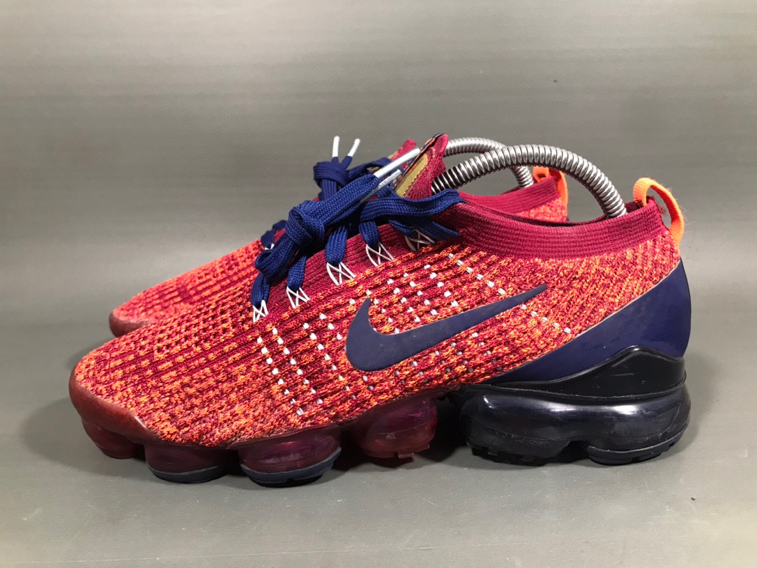 42码 耐克 Vapormax 3 气垫红藏青跑步鞋运动鞋/无原盒/公价1499