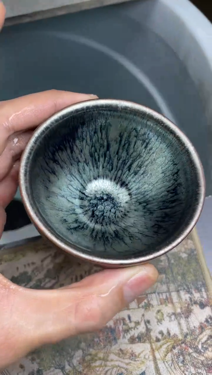 【闪购商品】瓷茶盏粉丝~百花主人杯