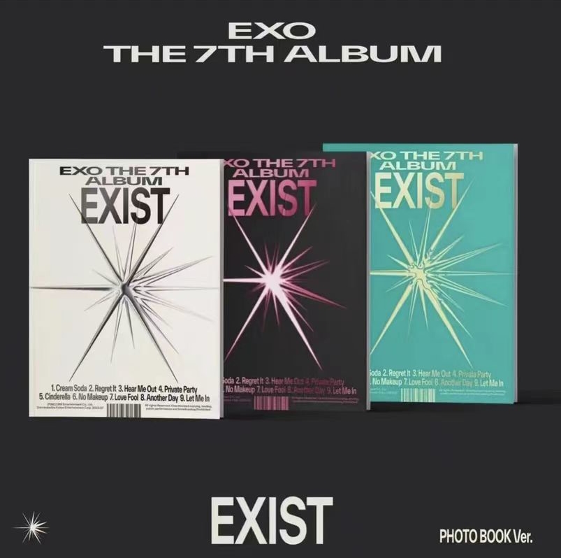 EXO 书签 明信片