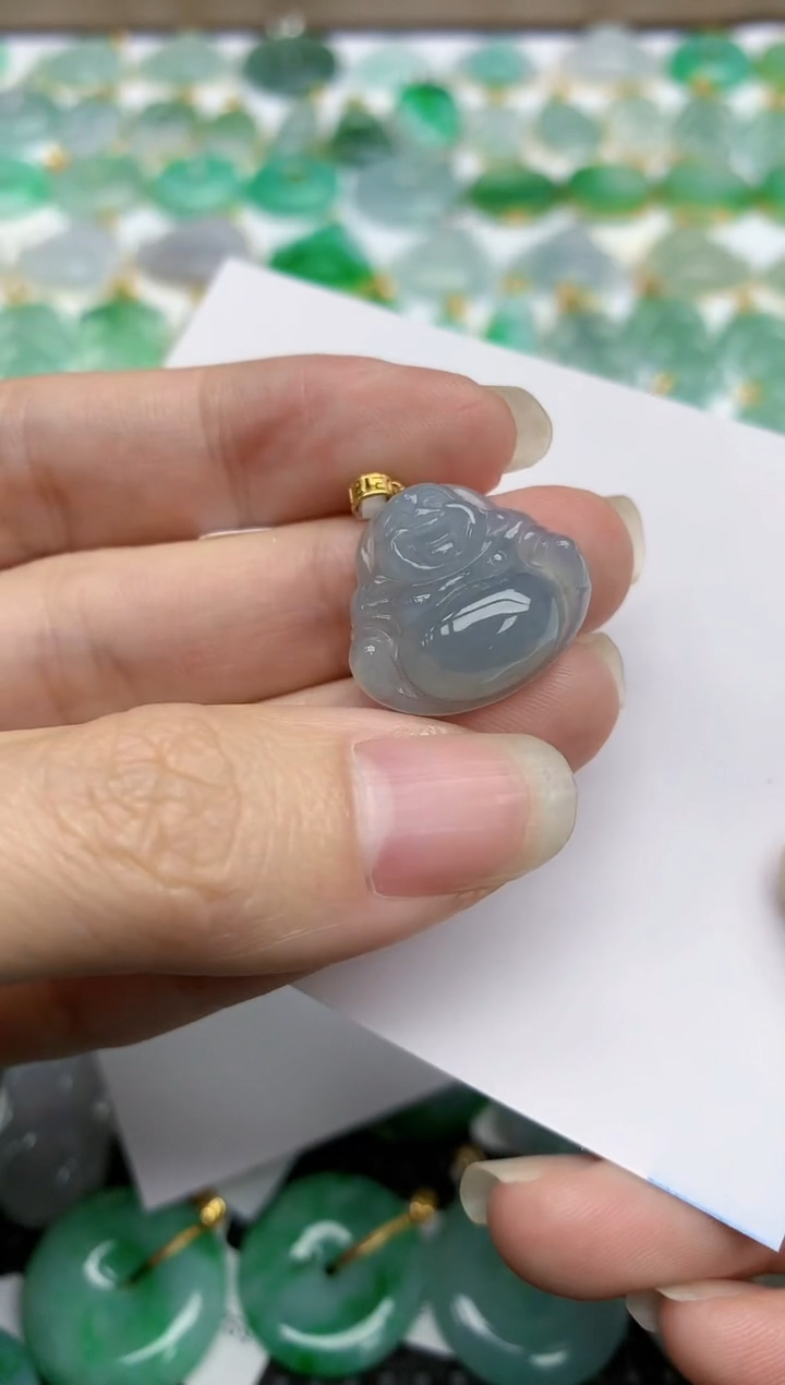 【闪购商品】翡翠颈饰未镶嵌7
