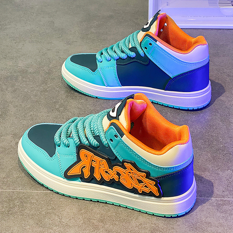 冬季高帮鞋男款板鞋面包潮牌高级感增高网红爆款运动冬天小