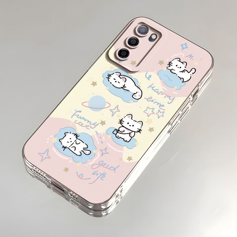 云朵猫猫OPPOA56手机壳高颜值全包硅胶防摔保护套可爱超薄软壳