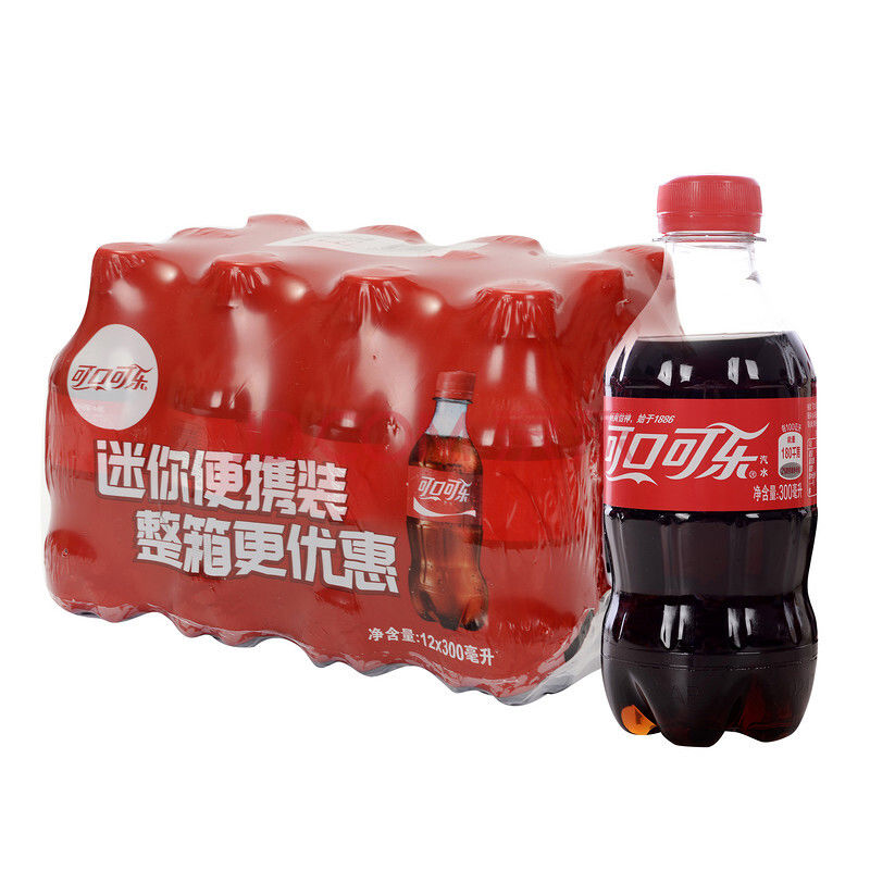 【新店福利】可乐300ml*6瓶装 碳酸饮料整箱经典口味汽水饮品