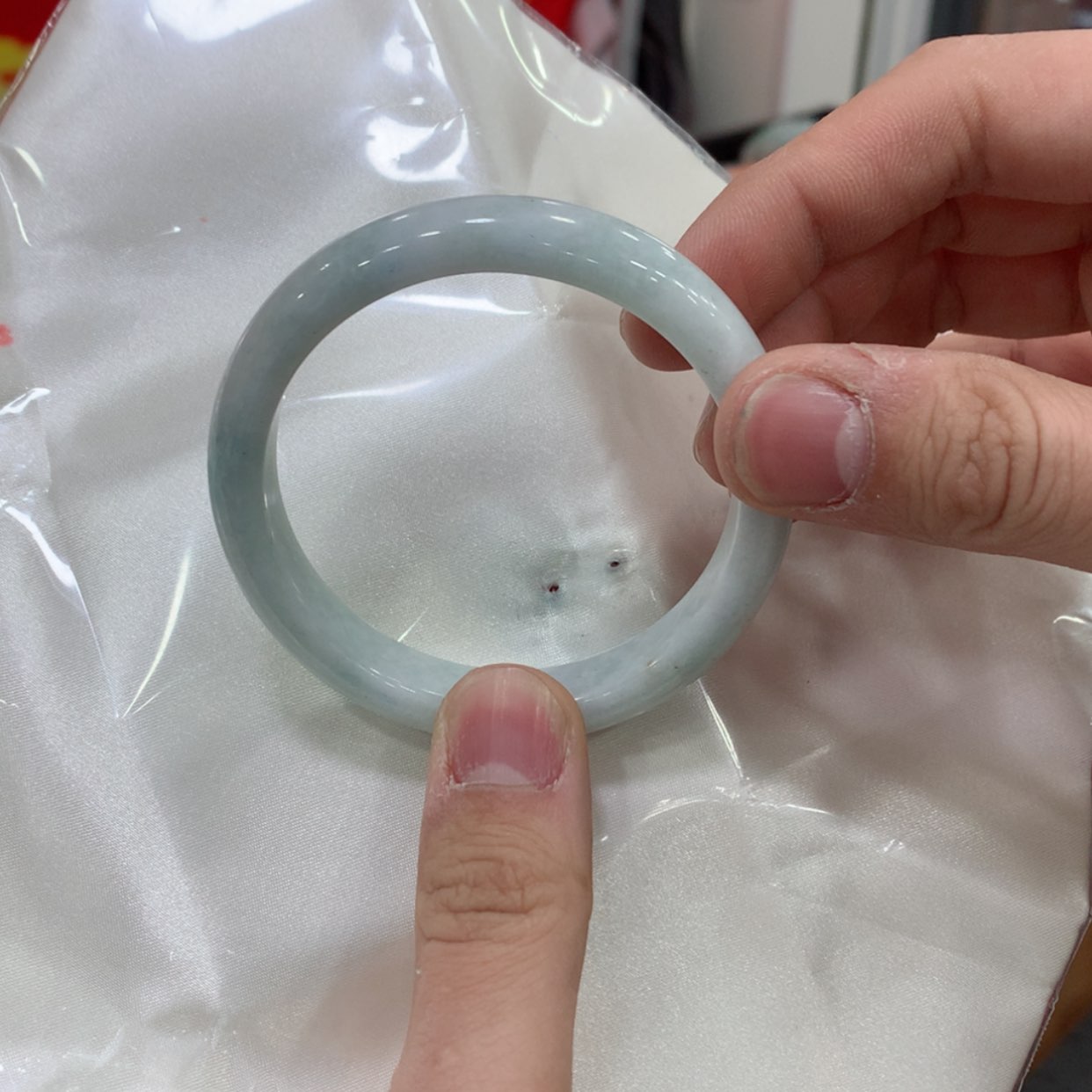 【闪购商品】翡翠手镯未镶嵌点****
