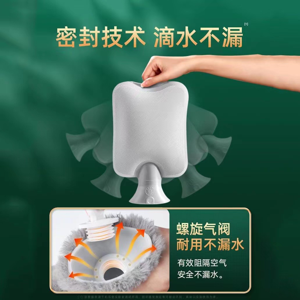 热水袋注水式中老年热敷灌水暖水袋加厚防爆便携可拆暖肚子暖手宝