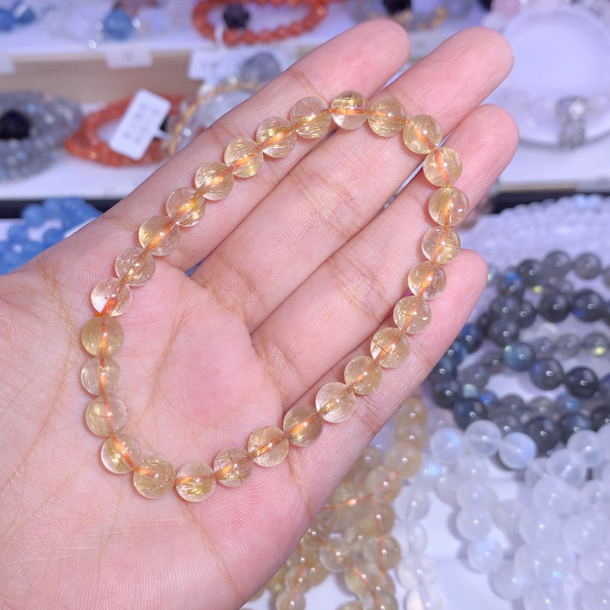 【闪购商品】发晶手链未镶嵌噜*噜