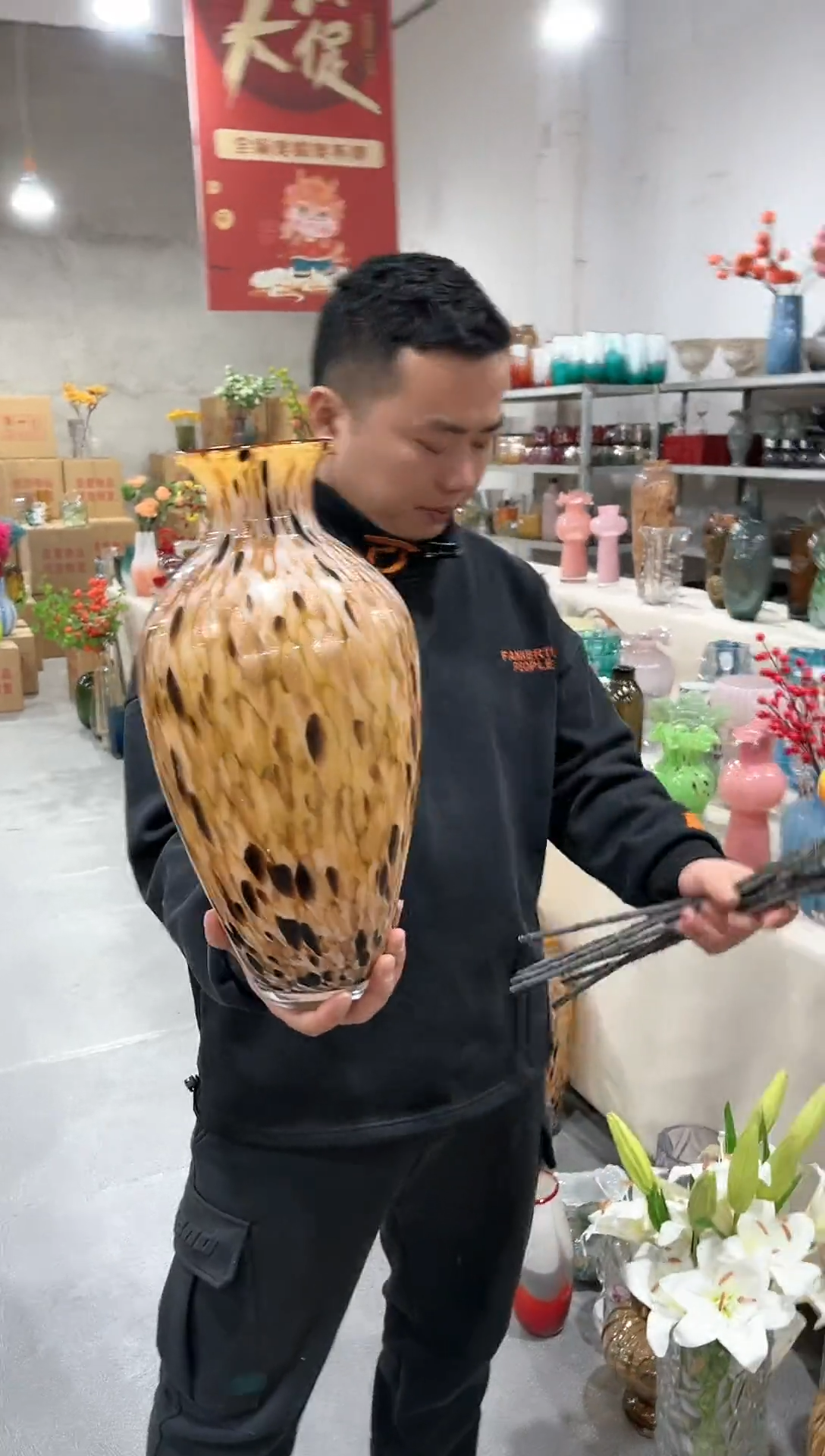 【闪购商品】760落地花瓶