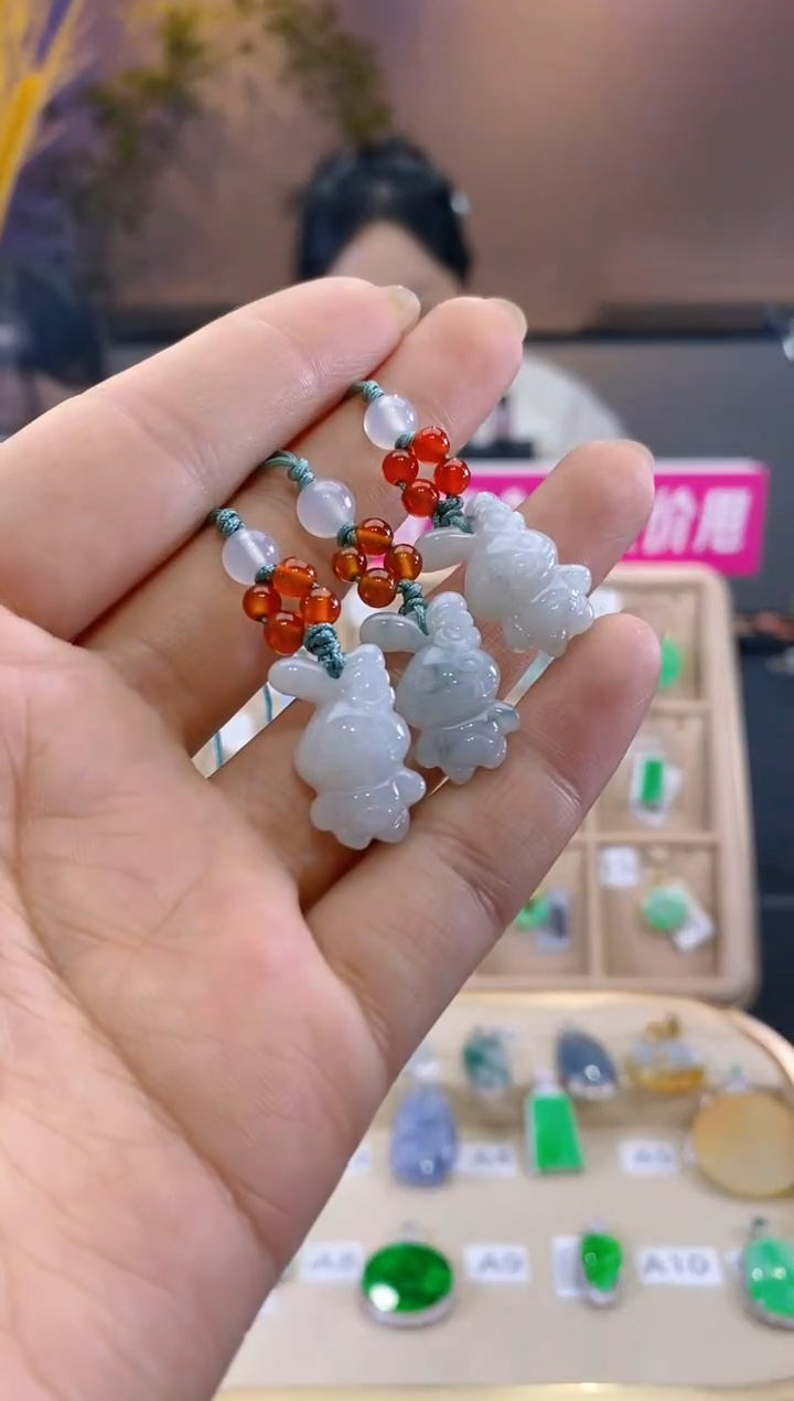 【闪购商品】翡翠颈饰未镶嵌包挂   多样性发货1件