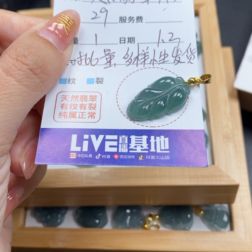 【闪购商品】翡翠颈饰未镶嵌