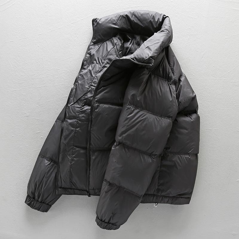 波司登高端黑色立领羽绒服男款冬季加厚防寒面包服美式情侣袄子冬