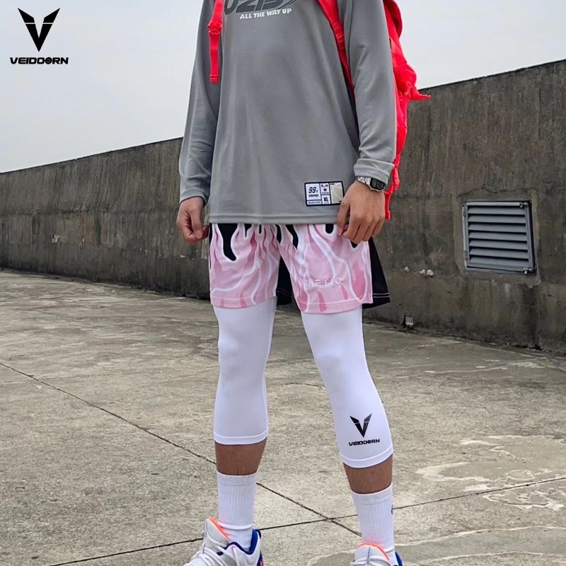 美式篮球紧身裤七分高弹速干健身训练运动打底压缩男美式村BA装备