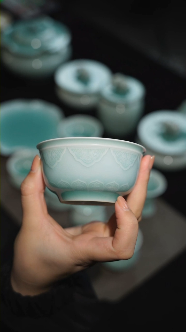 【闪购商品】瓷杯张康 如意杯