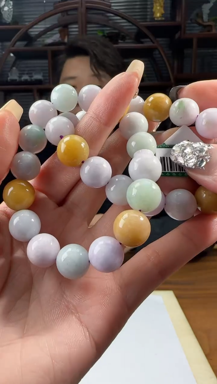 【闪购商品】翡翠手串未镶嵌多样性发一XY@@BDXXG00199