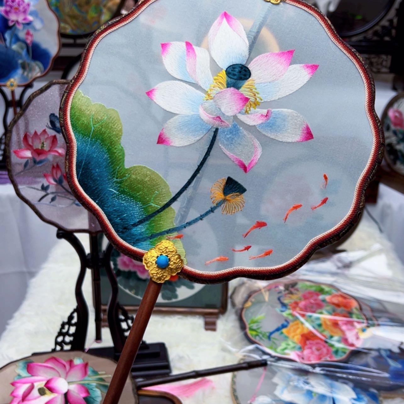 【闪购商品】桑蚕丝织绣明*～