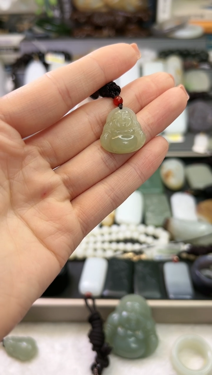 【闪购商品】和田玉吊坠未镶嵌佛公