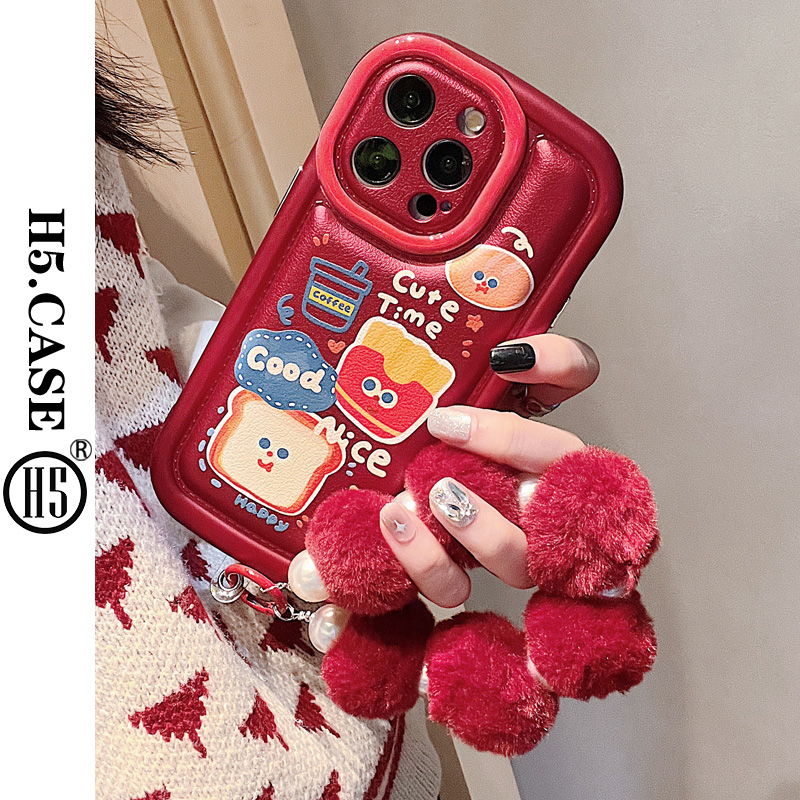 H5iphone15手机壳苹果14promax保护套13/12小众高级感皮质女新款