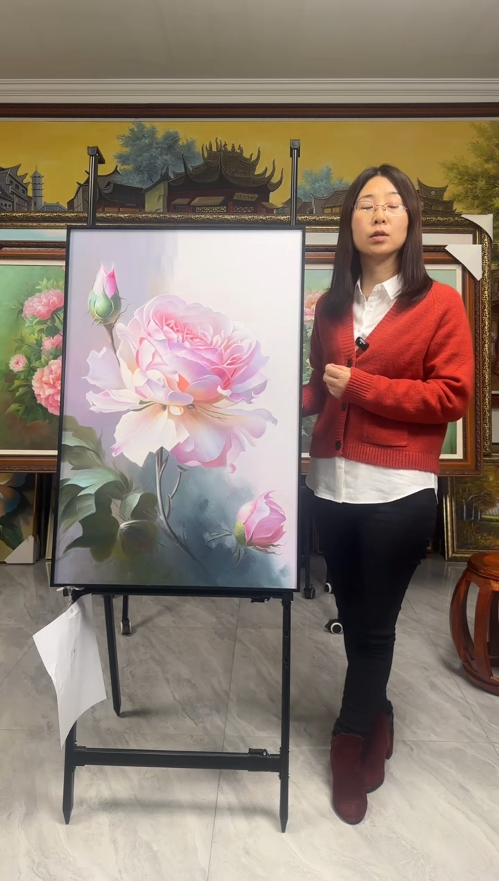 【闪购商品】绘画山茶花