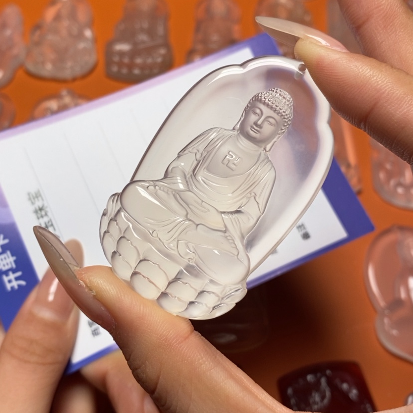 【闪购商品】玛瑙/玉髓吊坠未镶嵌众*众