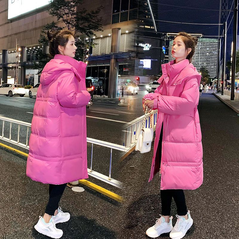 波司澄羽绒服2023新款女中长款冬季雪梨连帽甜美加厚百搭爆款高档