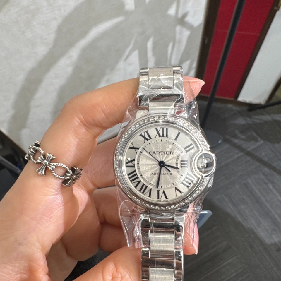 99新 Cartier/卡地亚 表展蓝气球系列W6920071表/后钻/WHP022275