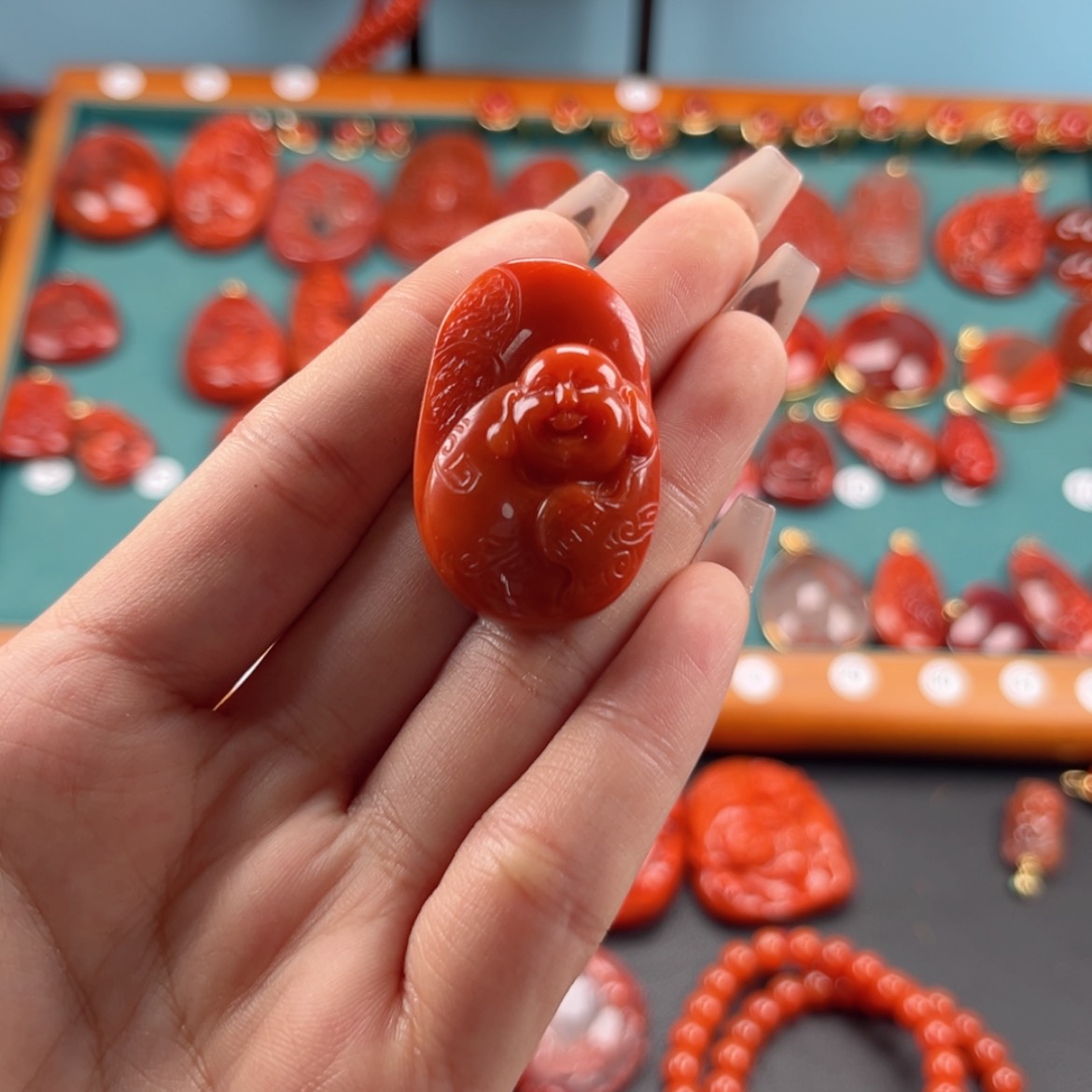 【闪购商品】南红玛瑙吊坠未镶嵌