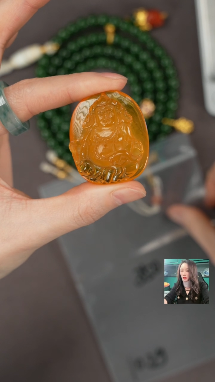 【闪购商品】琥珀裸石未镶嵌1