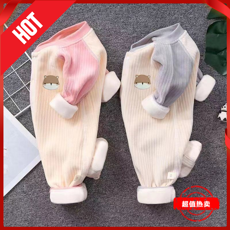 春款上新纯棉幼儿新生儿连体衣男女宝宝无骨哈衣爬服春季长袖贴身