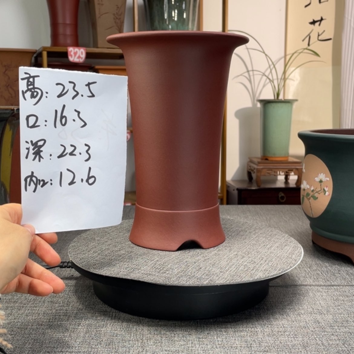 【闪购商品】紫砂花盆