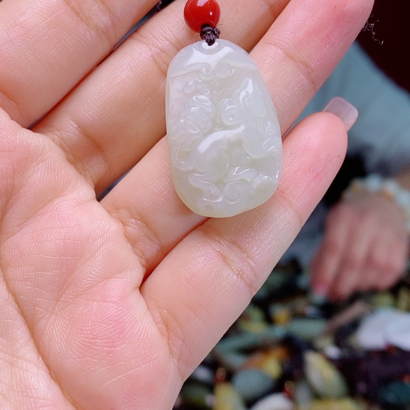 【闪购商品】和田玉（糖玉）颈饰未镶嵌