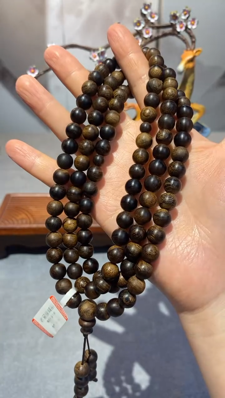 【闪购商品】沉香手串白棋沉水多圈Q08800880
