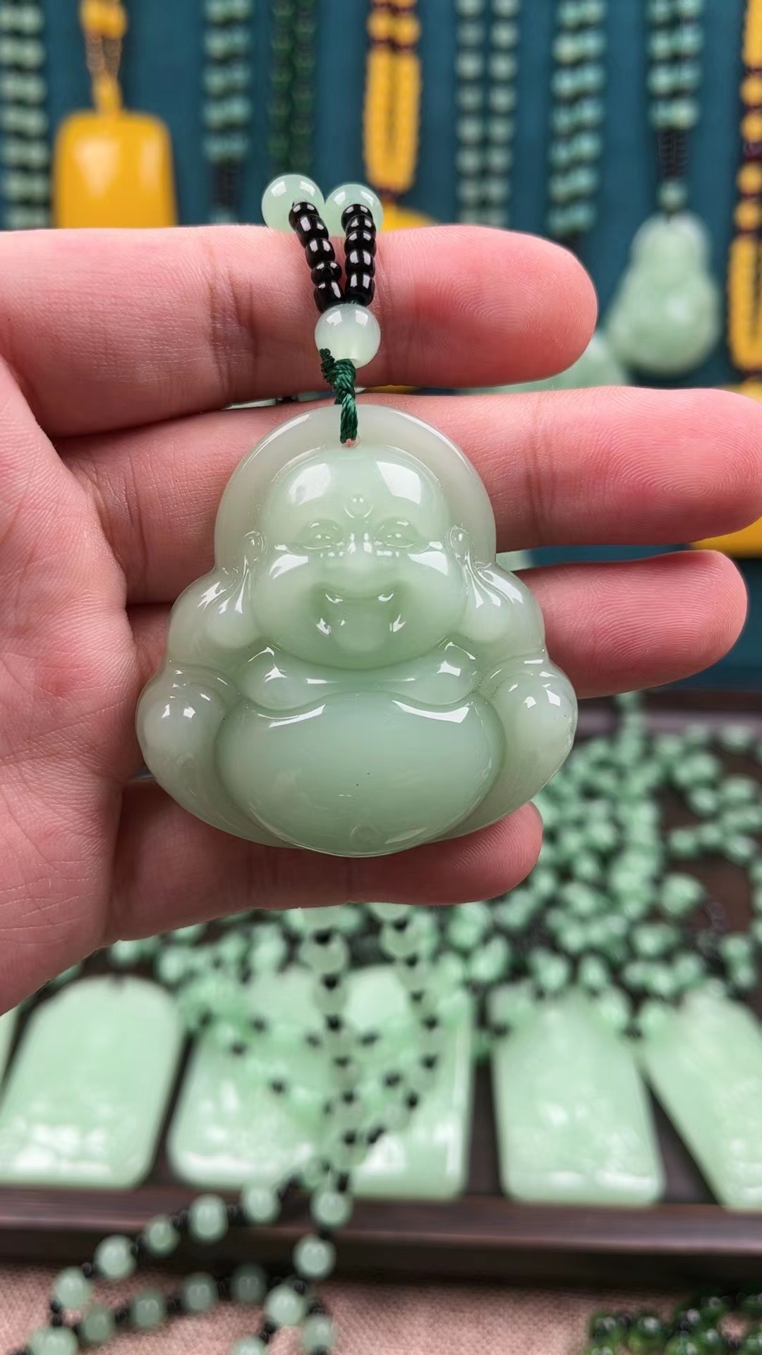 佛公弥勒佛吊坠笑口长开