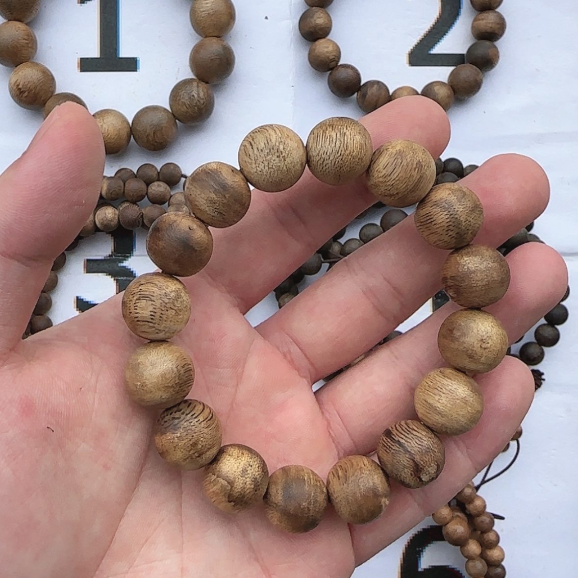 【闪购商品】乌身 1.4沉香手串 多样性一条