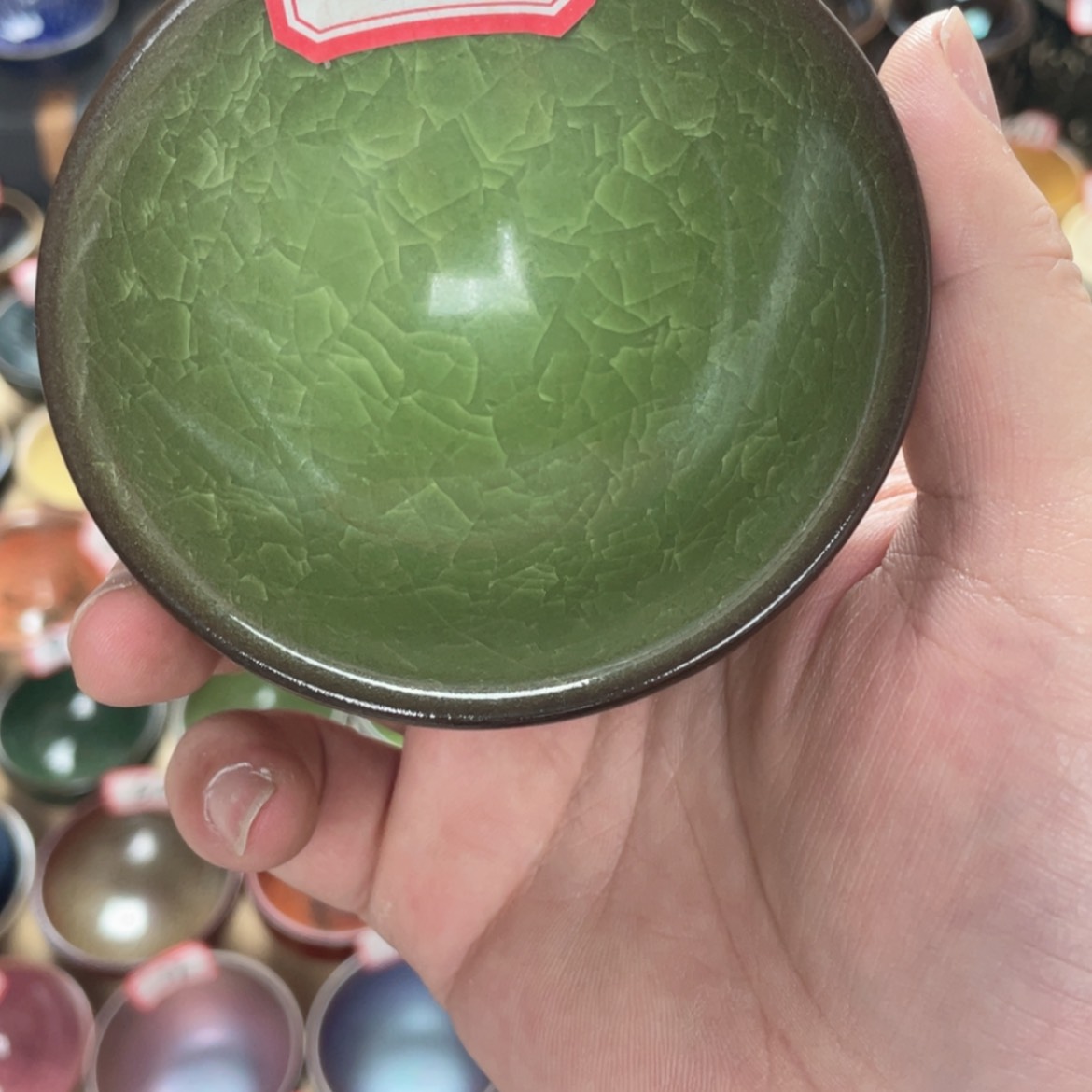 【闪购商品】瓷茶盏雨**滑