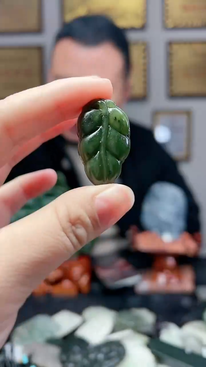 【闪购商品】和田玉树叶未镶嵌多样性发货拍一发一3