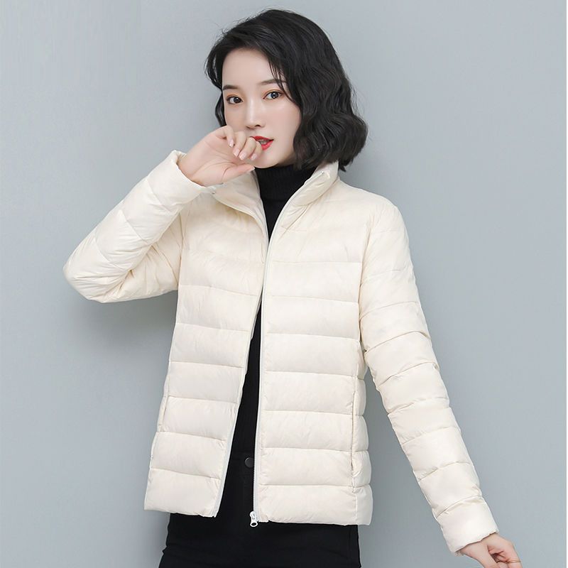 新款羽绒服棉衣女短款秋冬新款时尚韩版小棉袄修身显瘦轻薄款