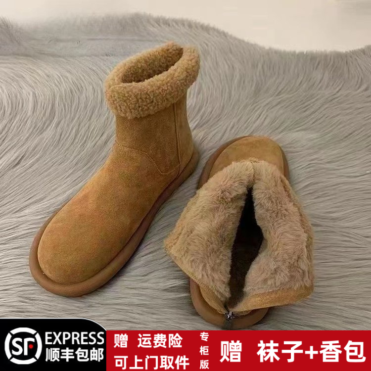 冬季回力休闲女鞋冬季爆款雪地靴时尚新款运动休闲鞋保暖棉鞋百搭
