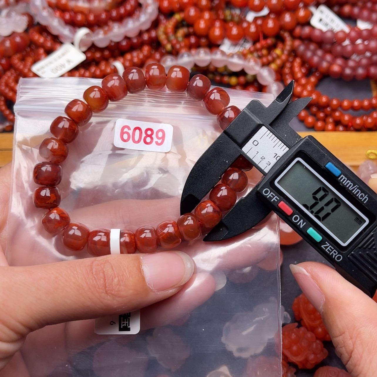 【闪购商品】南红玛瑙6089未镶嵌
